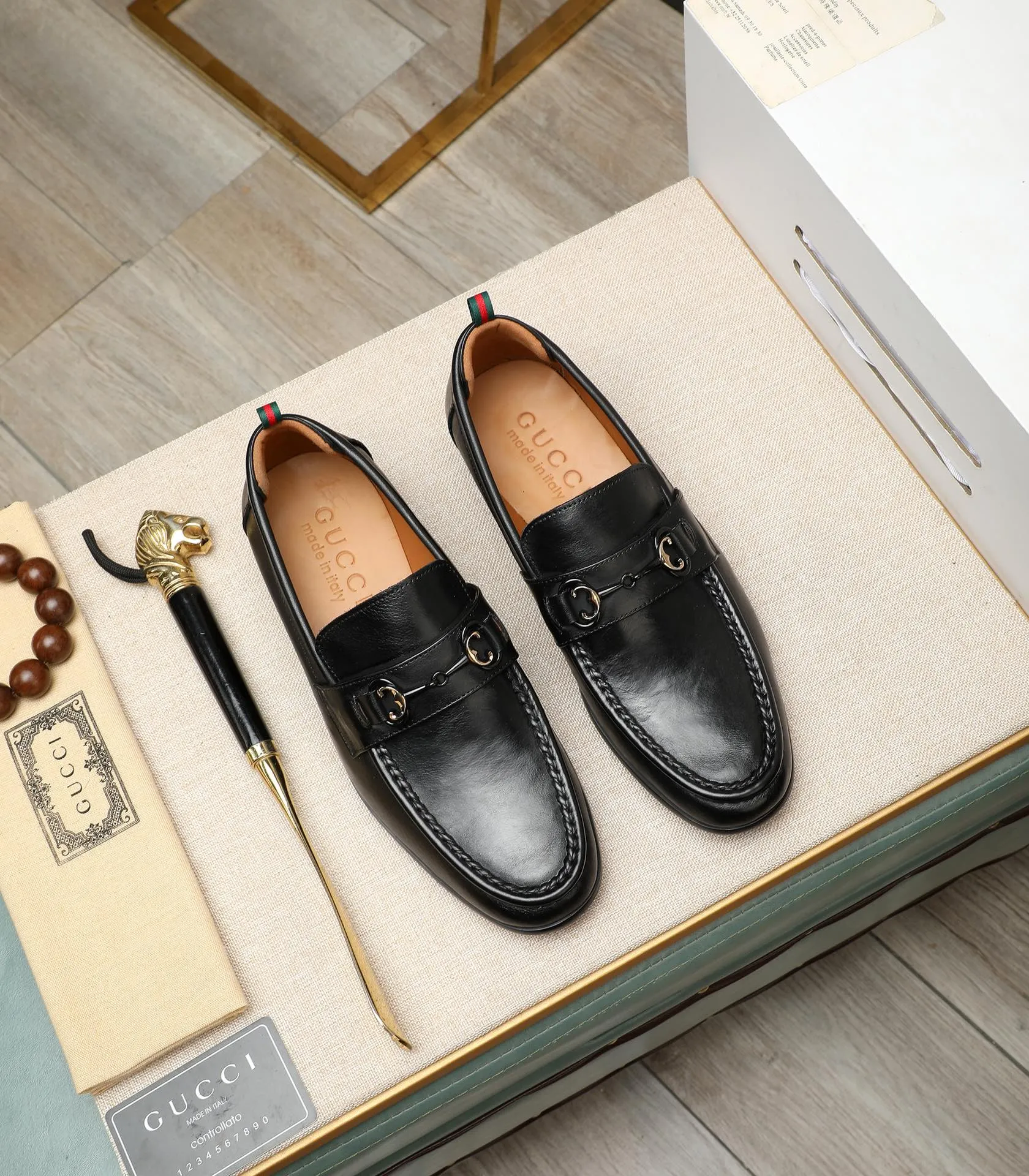 Men's shoes 💰500 📛📛Original (water-dyed cow lining) GUCCI official website formal shoes 🌀 Italian 🇮🇹 imported cowhide ➕ top imported water-dyed cowhide lining 💋 fine handmade original bottom, the real thing looks better when photographed in person Standard size 38-44